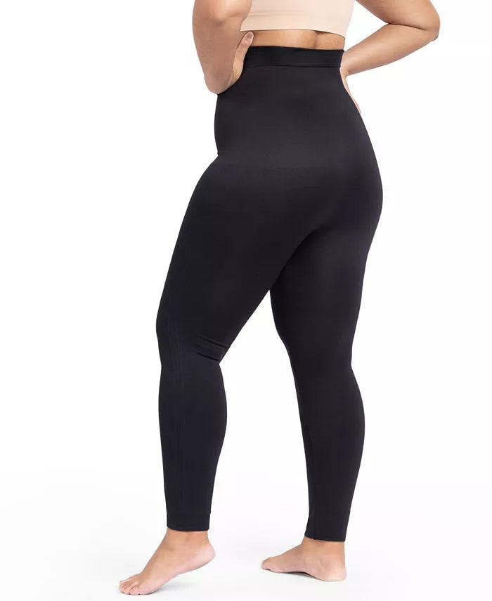 Shapermint Essentials Women's High Waisted Shaping Leggings  Black Size 2XL