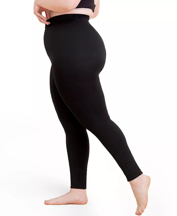 Shapermint Essentials Women's High Waisted Shaping Leggings  Black Size 2XL