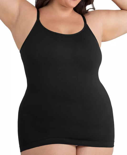 Shapermint Essentials Women's All Day Every Day Scoop Neck Cami  Black Size L