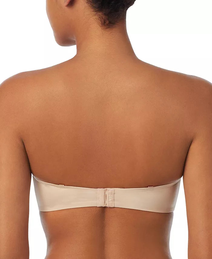 DKNY Women's Smooth Essentials Strapless Bra  Cashmere Size 34B