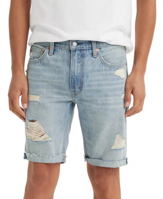 Levi's Men's Flex 412 Slim Fit 5 Pocket 9" Jean Shorts  Gummy Bear Size 34