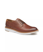 Johnston & Murphy Men's Hodges Plain Toe Shoes  Tan Full Grain Size 9