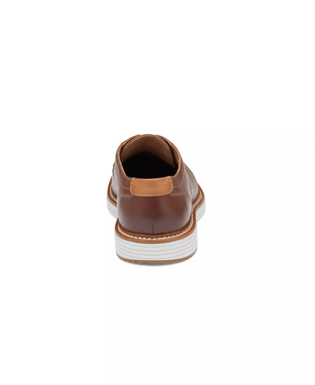 Johnston & Murphy Men's Hodges Plain Toe Shoes  Tan Full Grain Size 9