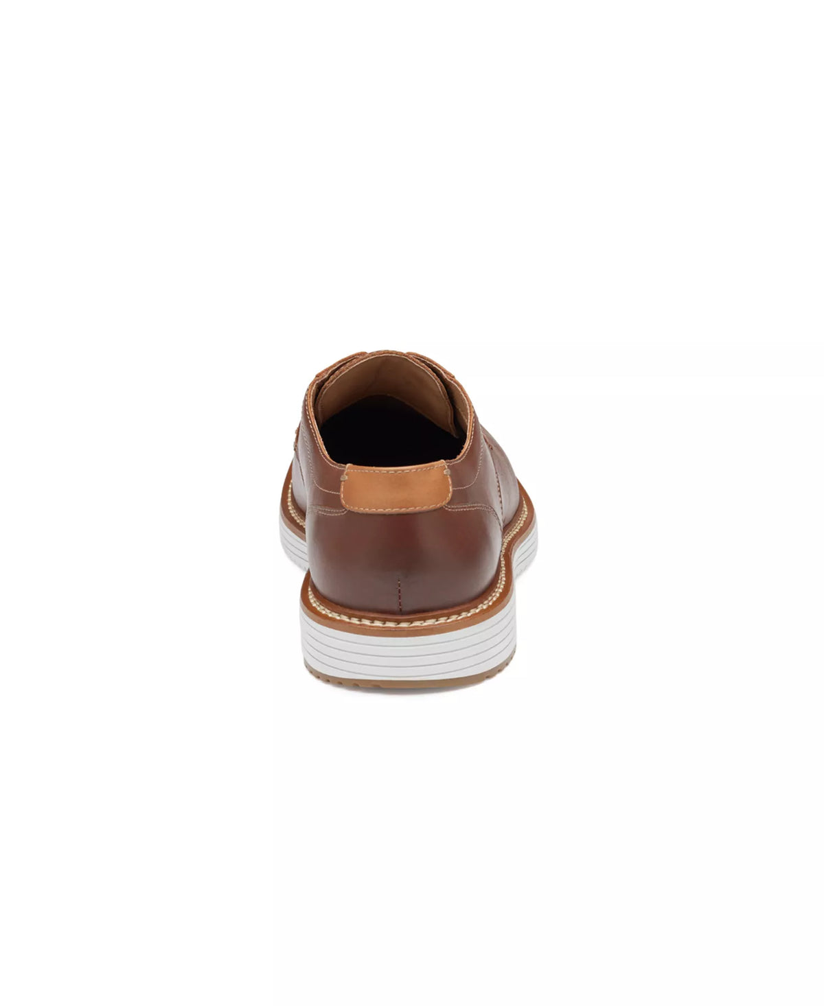 Johnston & Murphy Men's Hodges Plain Toe Shoes  Tan Full Grain Size 9