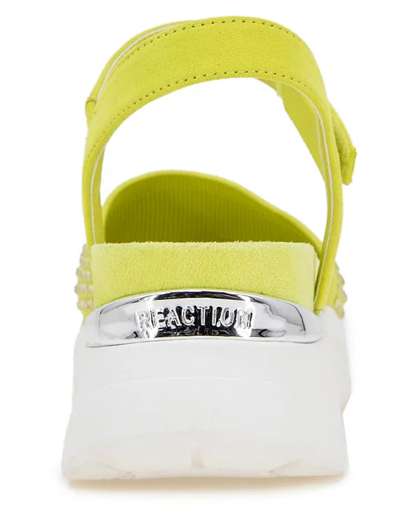 Kenneth Cole Reaction Women's Hera Sandals  Lime Zest Jewel Size 8