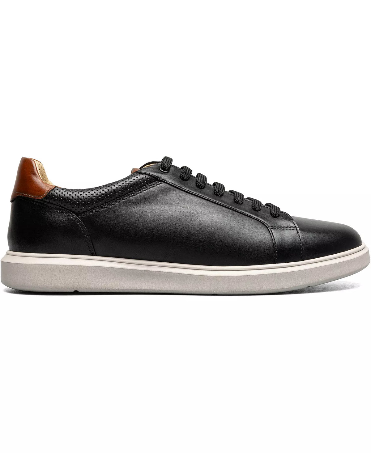 Florsheim Men's Social Lace to Toe Sneakers  Black Size 10.5
