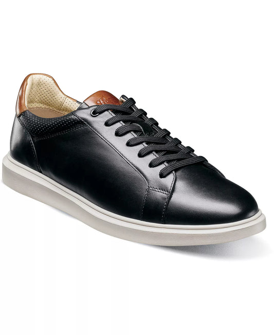Florsheim Men's Social Lace to Toe Sneakers  Black Size 10.5