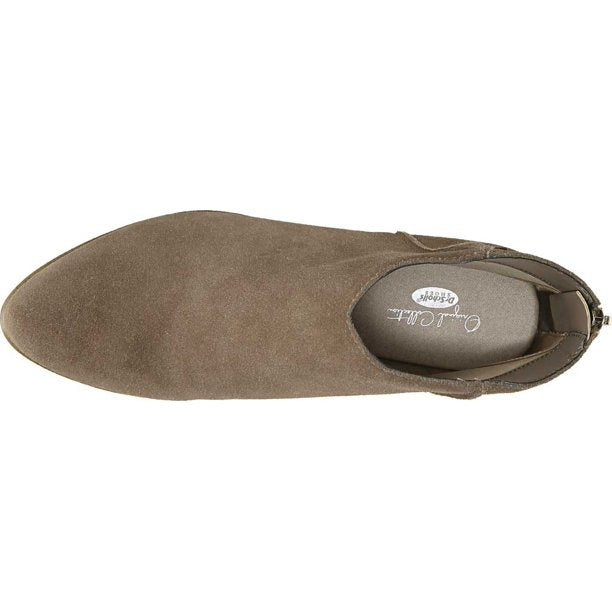 Dr. Scholl's Women's Lucky One Ankle Boot  Color Taupe/Grey Size 9.5M