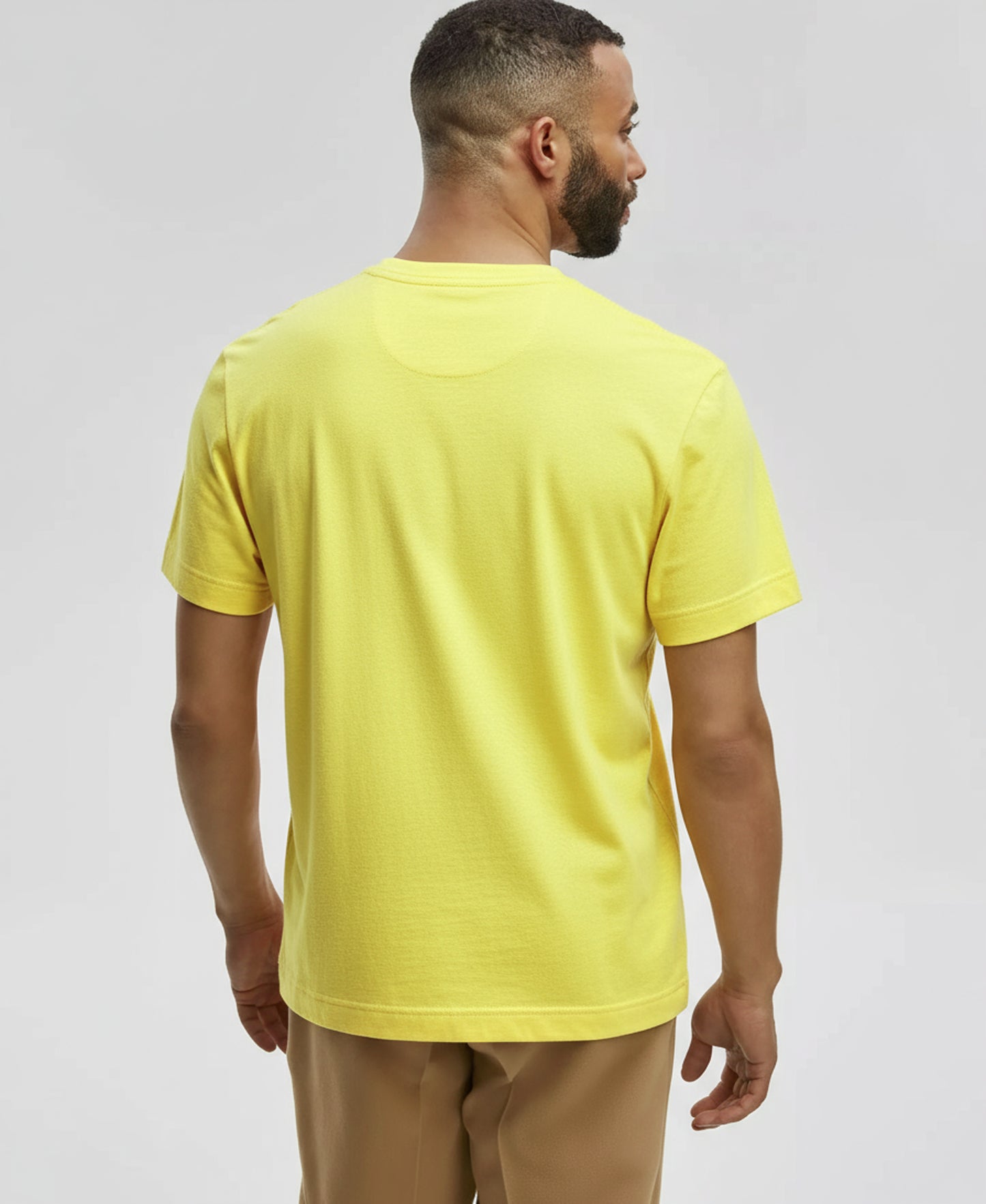 Mode of One Men's Regular-Fit T-Shirt  Lemon Sun Size XL