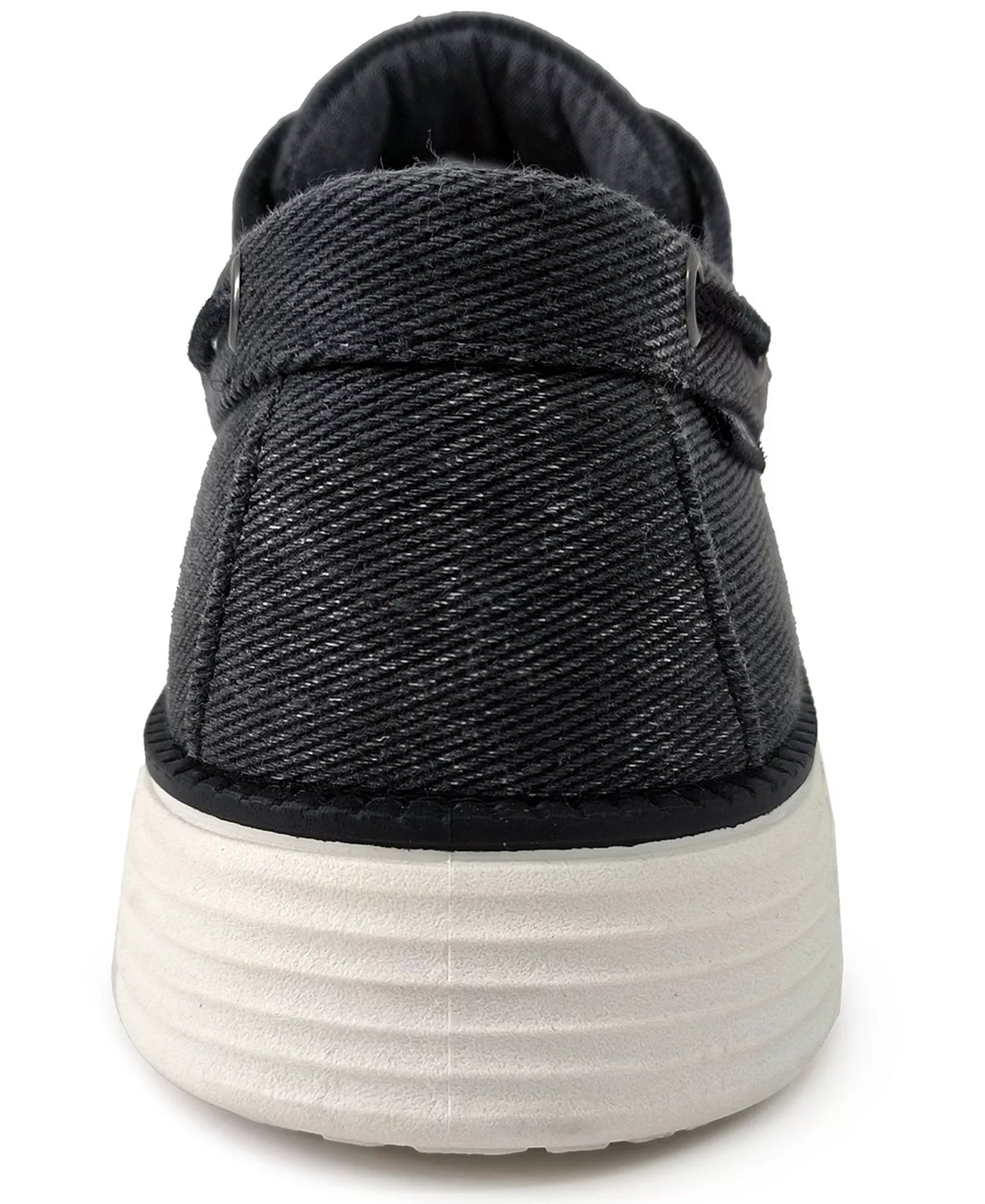 Akademiks Men's Knox Boat Shoes  Black Size 12