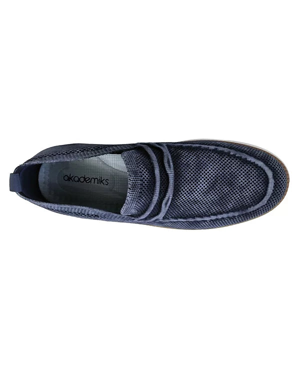 Akademiks Men's Dayton Slip-On Loafer  Navy Size 9