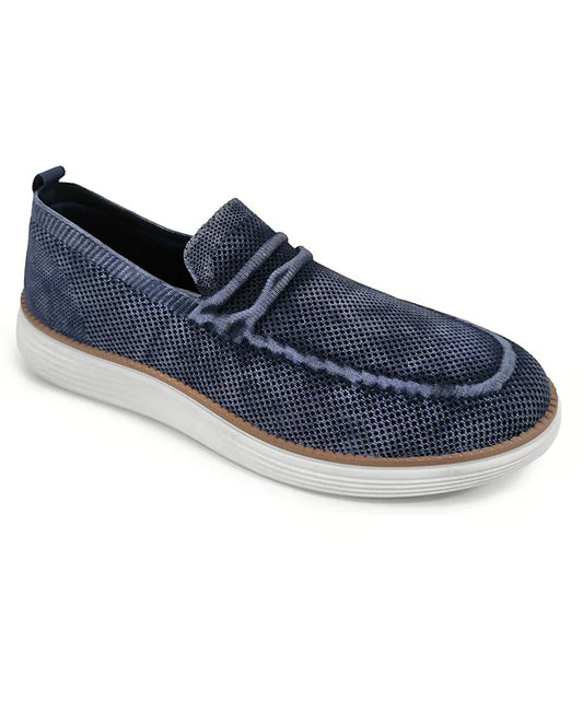 Akademiks Men's Dayton Slip-On Loafer  Navy Size 9
