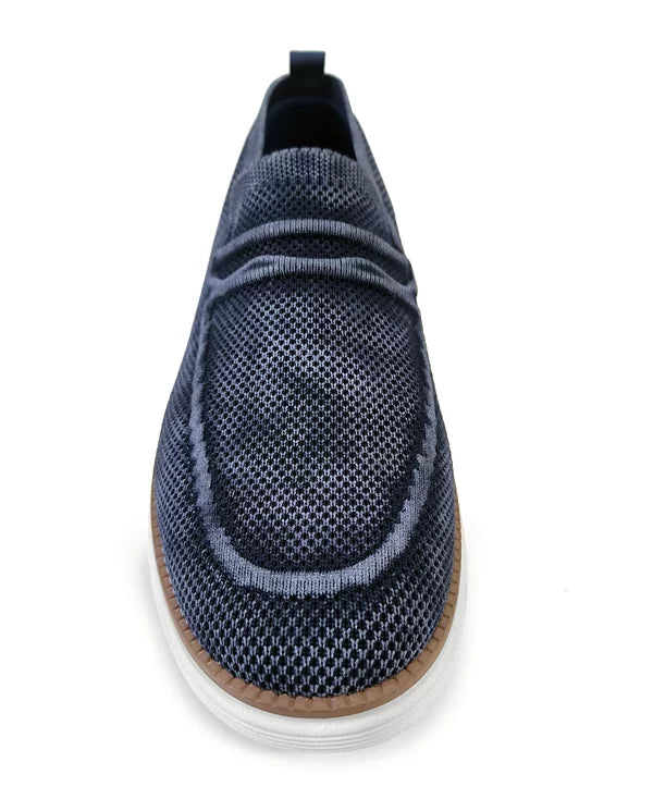 Akademiks Men's Dayton Slip-On Loafer  Navy Size 9