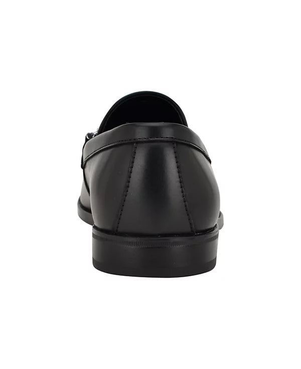 GUESS Men's Herzo Slip On Ornamented Dress Loafers  Black Size 9