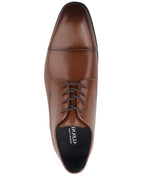 Alfani Men's Quinn Cap-Toe Oxford Dress Shoes  Tan Size 10