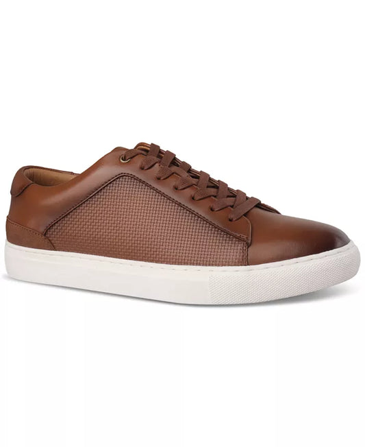 Alfani Men's Adairr Dress Sneaker  Cognac Size 8.5
