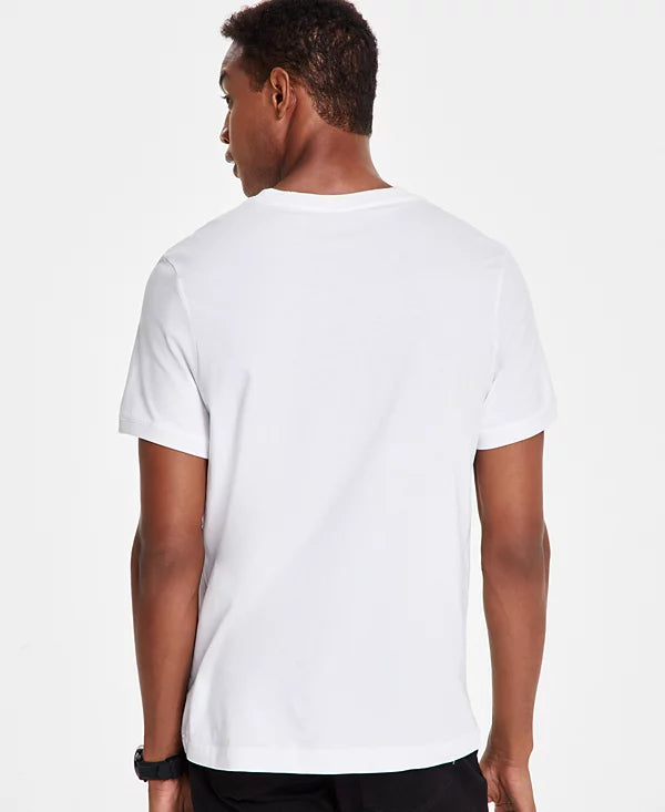 Alfani Men's Mercerized Cotton Short Sleeve Crewneck T-Shirt  Bright White Size XL