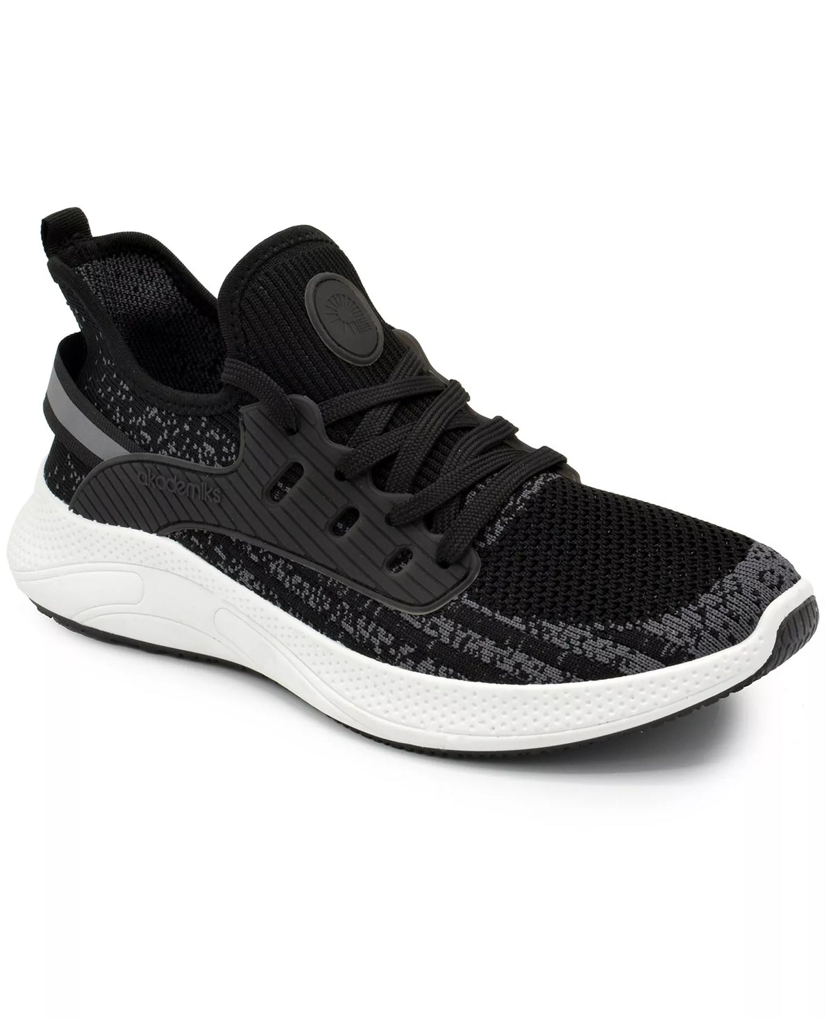 Akademiks Men's Flight Walking Sneakers  Black Size 8