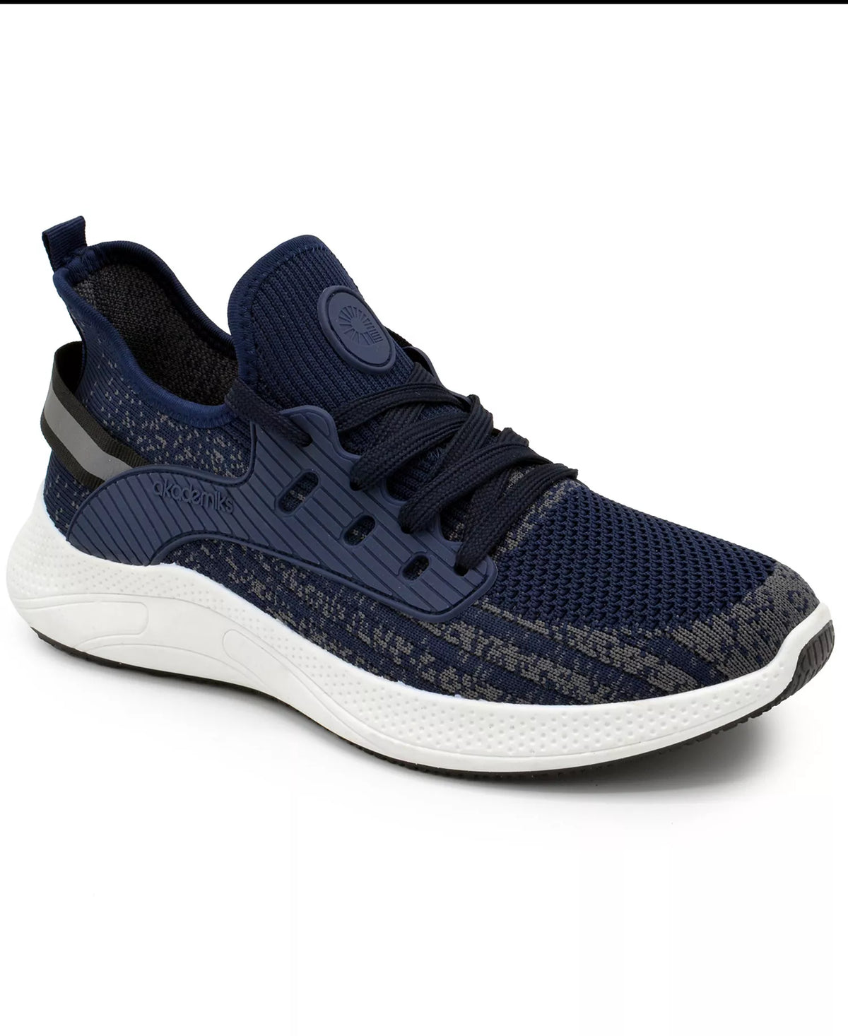 Akademiks Men's Flight Walking Sneakers  Navy Size 9
