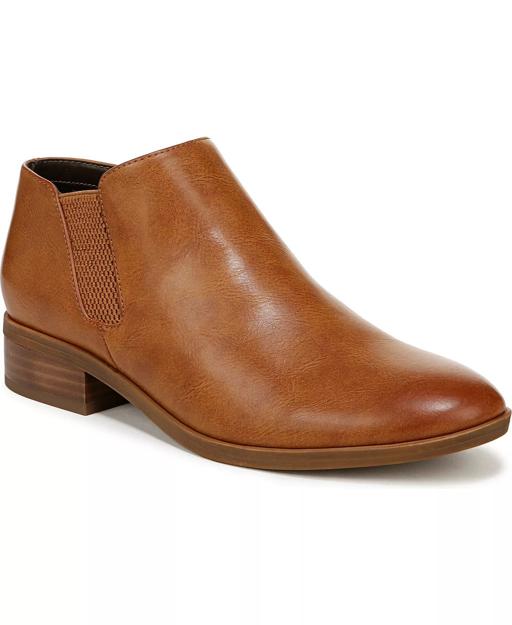 Soul Naturalizer Women's Respect Chelsea Booties  Gingerbread Faux Leather Size 11