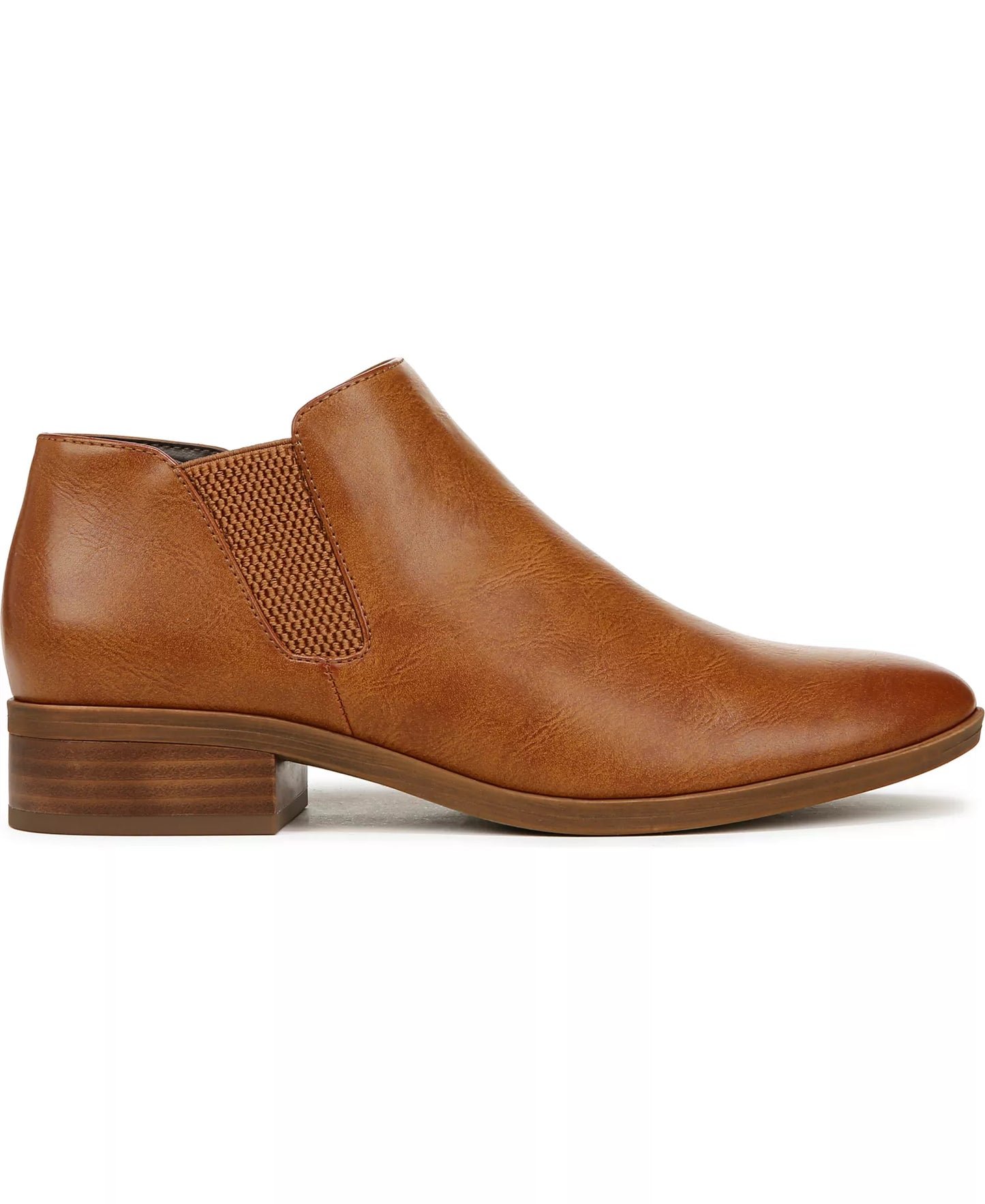 Soul Naturalizer Women's Respect Chelsea Booties  Gingerbread Faux Leather Size 11