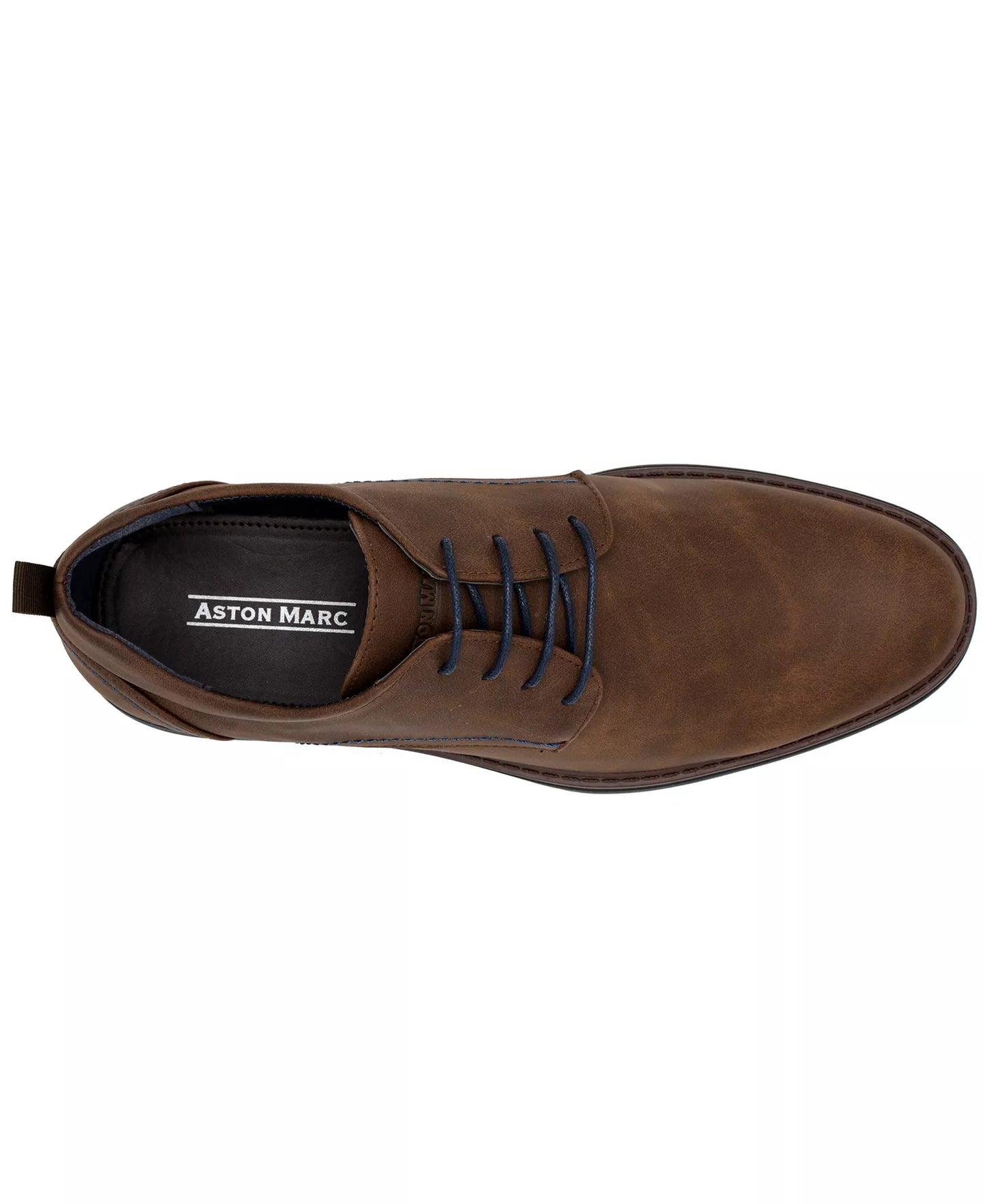 Aston Marc Men’s Verlon Oxford Dress Shoes  Brown Size 12