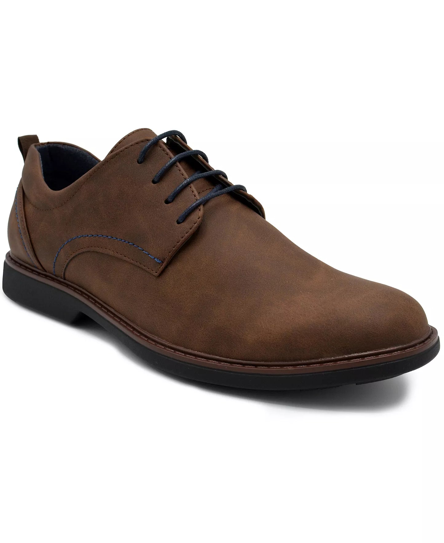 Aston Marc Men’s Verlon Oxford Dress Shoes  Brown Size 12