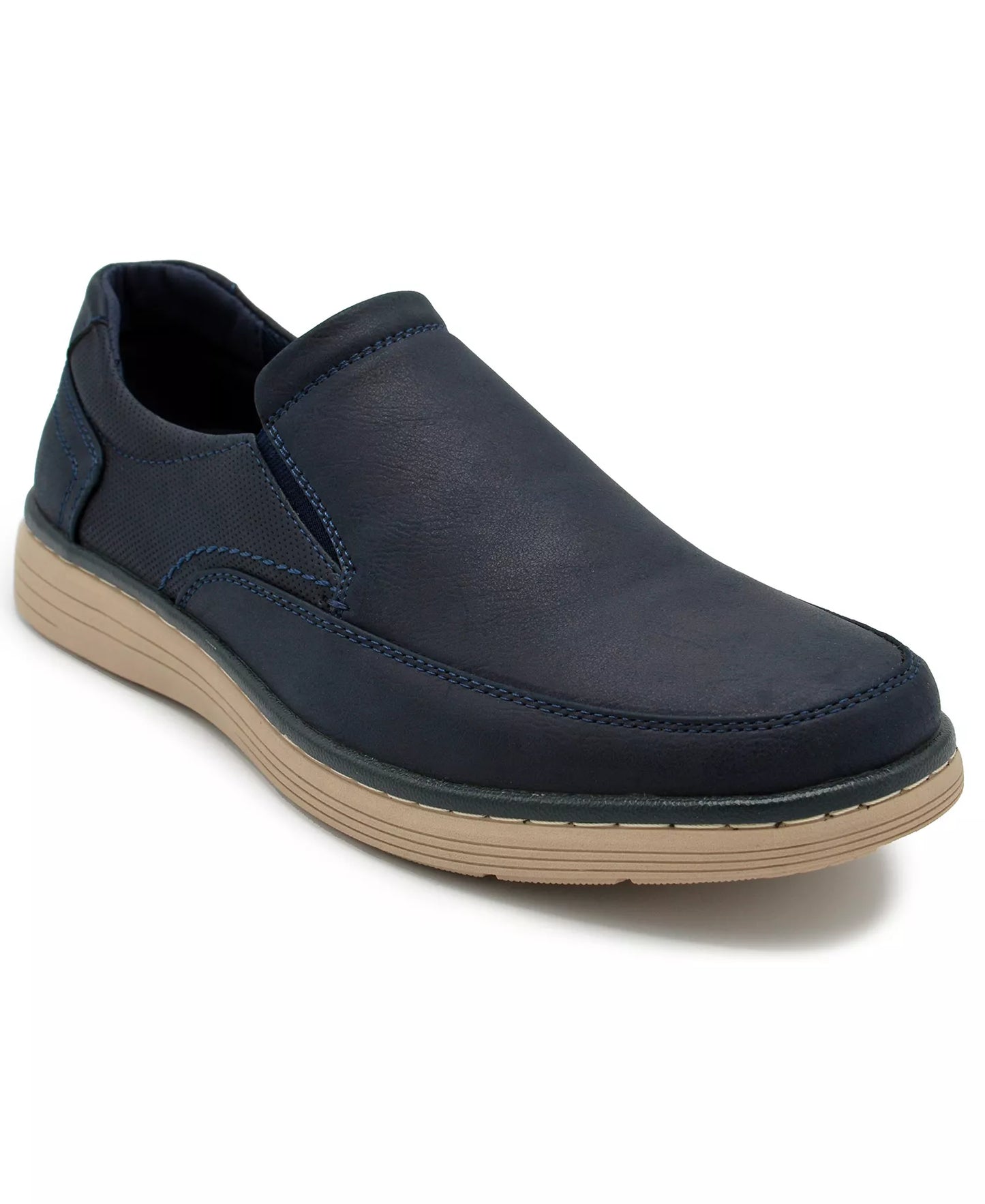 Aston Marc Men's Galt Casual Slip-On Shoes  Navy Size 10
