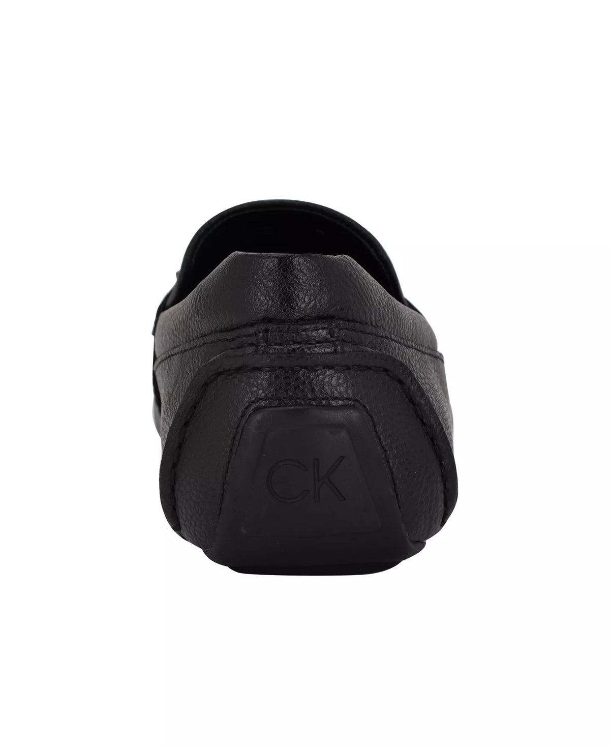 Calvin Klein Men's Otilis Casual Slip-On Loafers  Black Leather Size 9.5