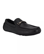 Calvin Klein Men's Otilis Casual Slip-On Loafers  Black Leather Size 9.5