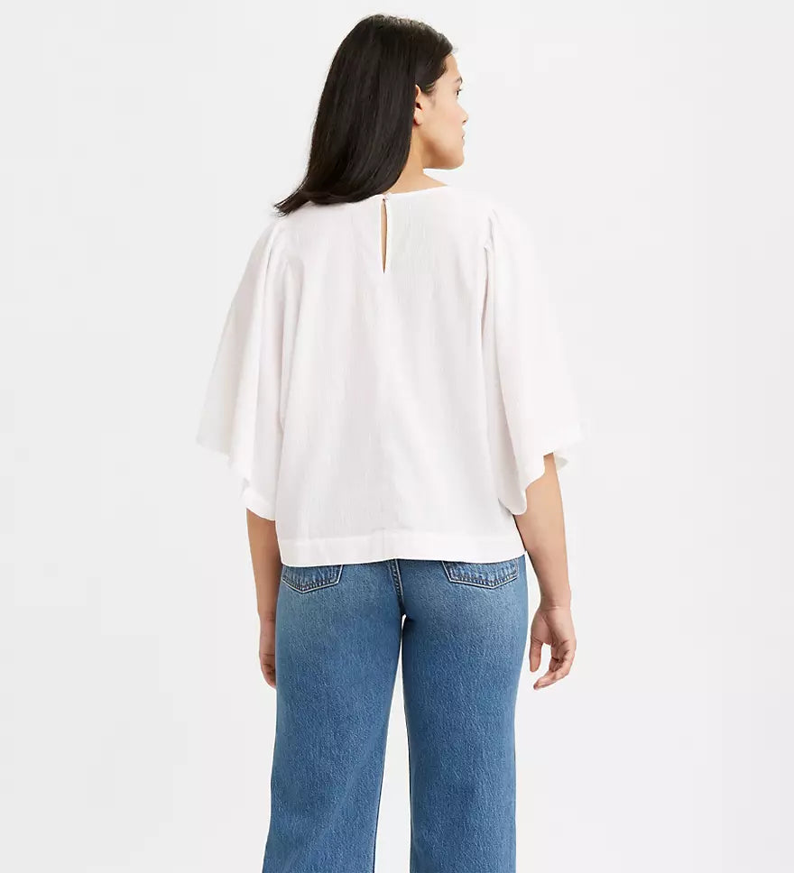 Levi's Women's Luci Wing Top  Color White Size XL