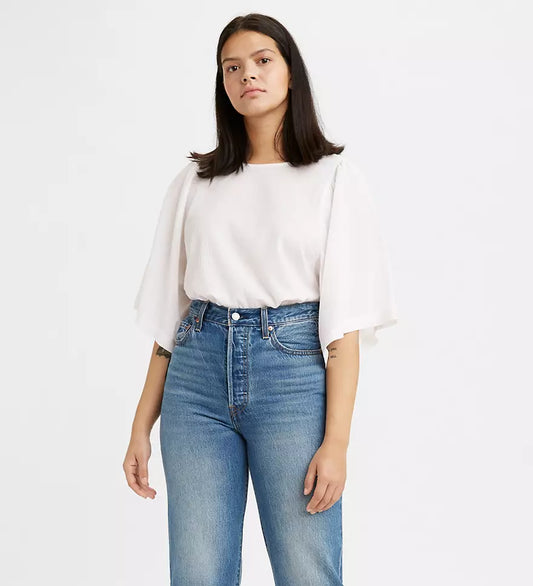 Levi's Women's Luci Wing Top  Color White Size XL