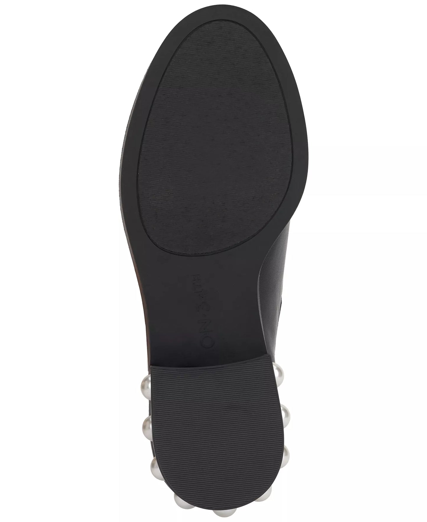 On 34th Women's Jeovana Pearl Chelsea Booties  Black Smooth Size 5.5