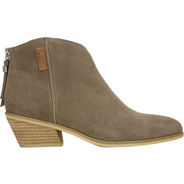 Dr. Scholl's Women's Lucky One Ankle Boot  Color Taupe/Grey Size 9.5M