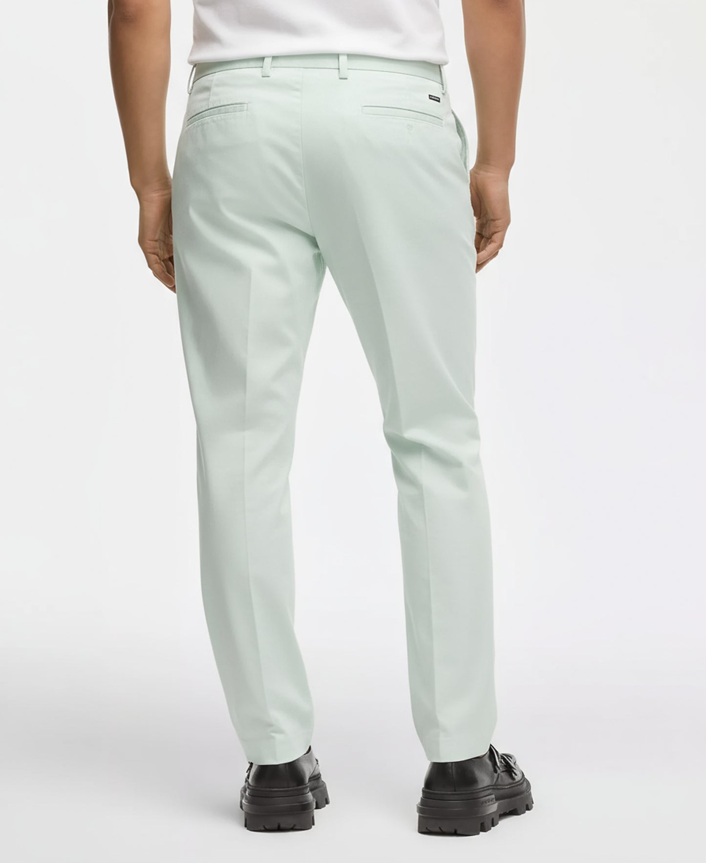 Mode of One Men's Slim-Fit Suit Pants  Iced Mint Size 38