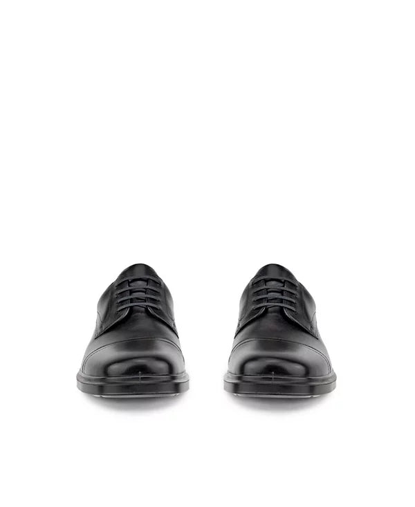 Ecco Men's Helsinki 2.0 Cap Toe Tie Oxford  Black Size EU 41/US 7-7.5