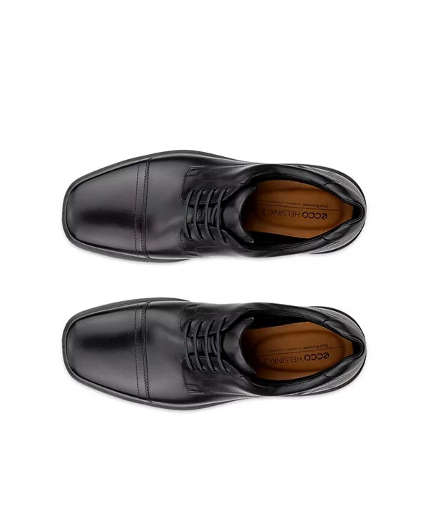 Ecco Men's Helsinki 2.0 Cap Toe Tie Oxford  Black Size EU 41/US 7-7.5