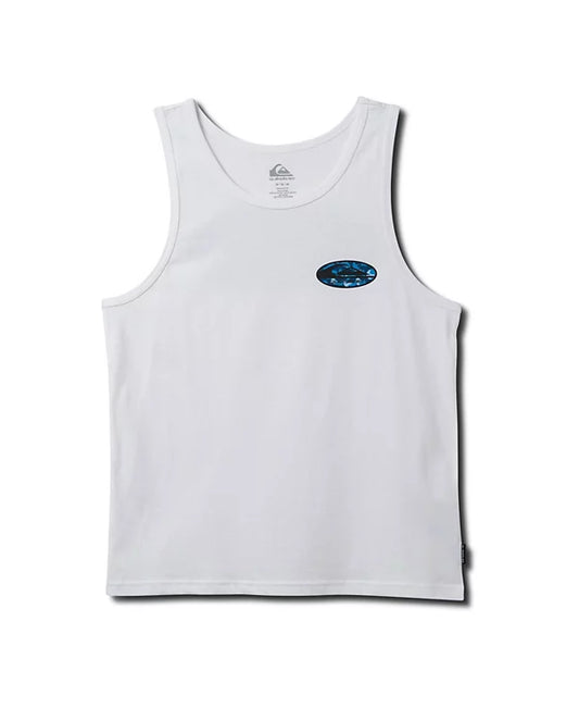 Quiksilver Men's Stretch Link Tank  White Size XL