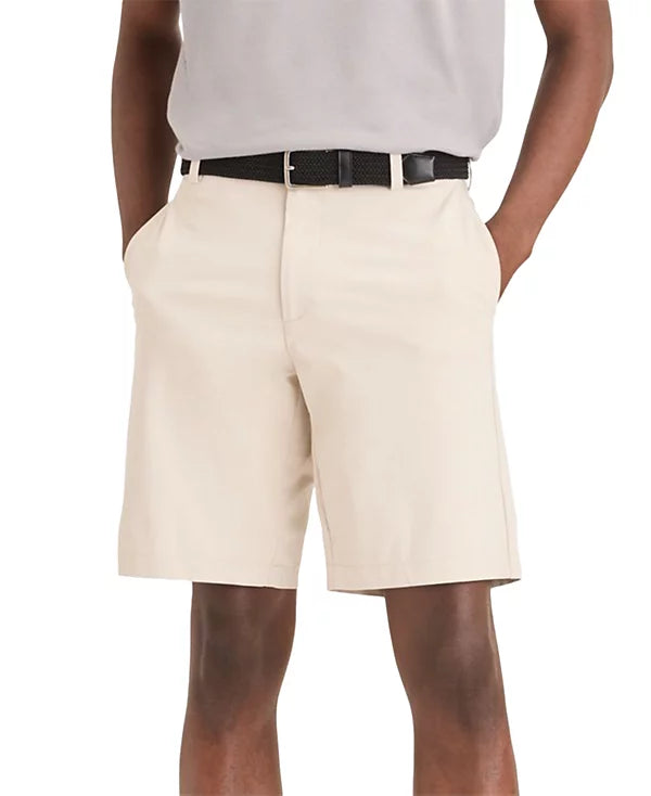 Dockers Men's Go Airweave Chino Straight Fit 9.5" Shorts  Sahara Khaki Size 42