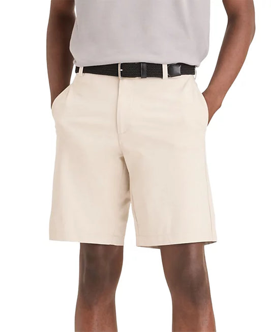 Dockers Men's Go Airweave Chino Straight Fit 9.5" Shorts  Sahara Khaki Size 42