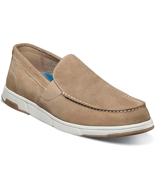 Nunn Bush Men's Luca Venetian Loafer  Stone Size 12
