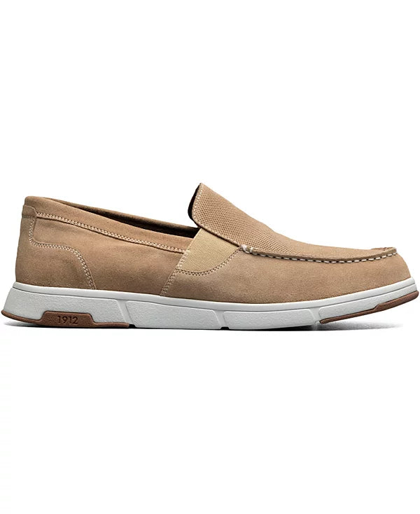 Nunn Bush Men's Luca Venetian Loafer  Stone Size 12