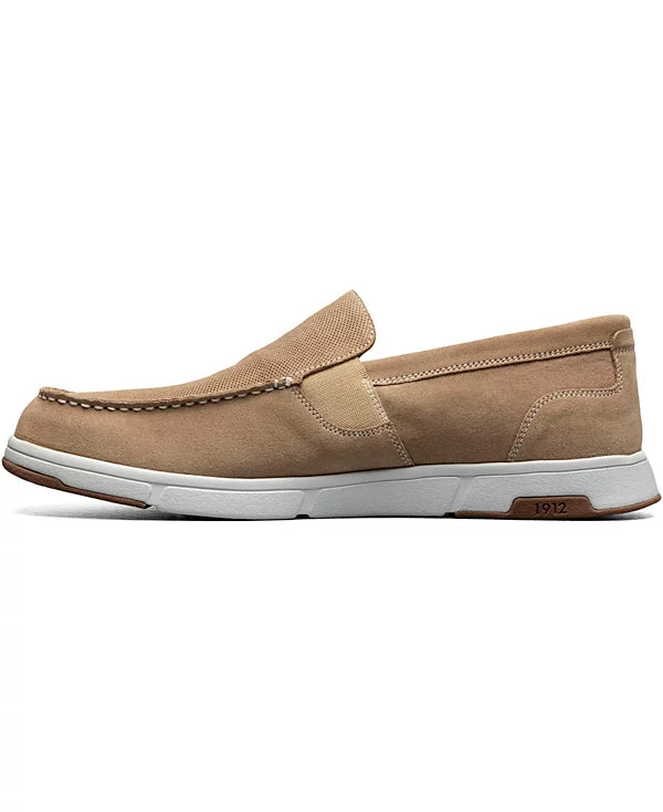 Nunn Bush Men's Luca Venetian Loafer  Stone Size 12