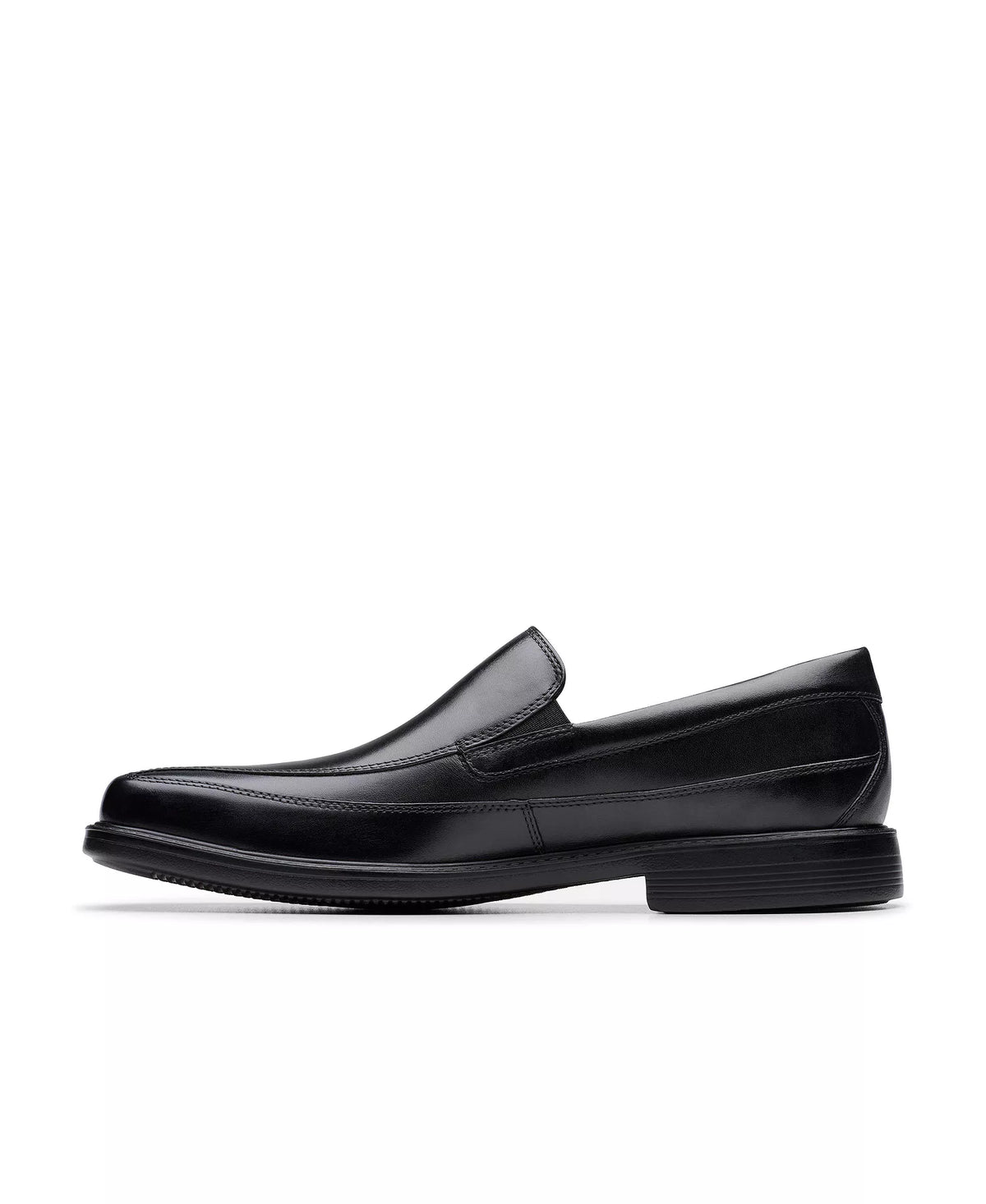 Clarks Men's Cosgrove Free Leather Dress Loafers   Black Leather Size 10