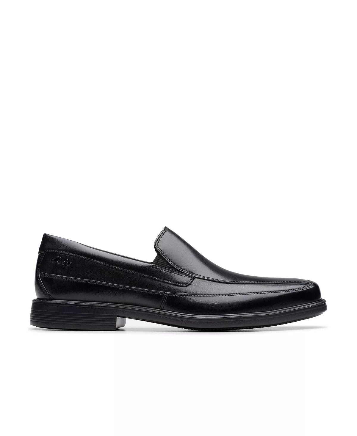 Clarks Men's Cosgrove Free Leather Dress Loafers   Black Leather Size 10