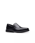 Clarks Men's Cosgrove Free Leather Dress Loafers   Black Leather Size 10