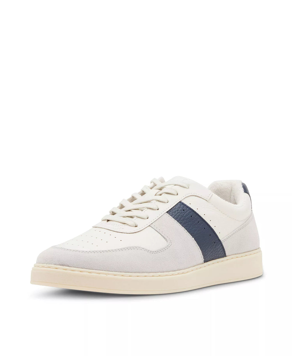 Steve Madden Men's Earnest Fashion Sneaker  White/Blue Size 9