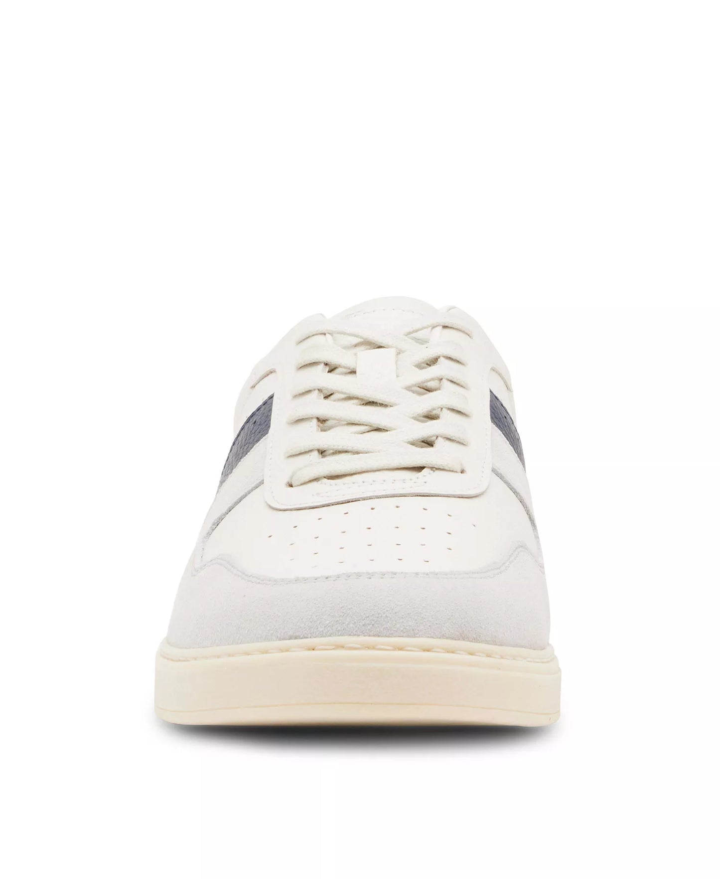 Steve Madden Men's Earnest Fashion Sneaker  White/Blue Size 9