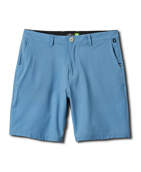 Quiksilver Men's Union Heather Amphibian 20 Hybrid Shorts  Heather Niagara Size 31
