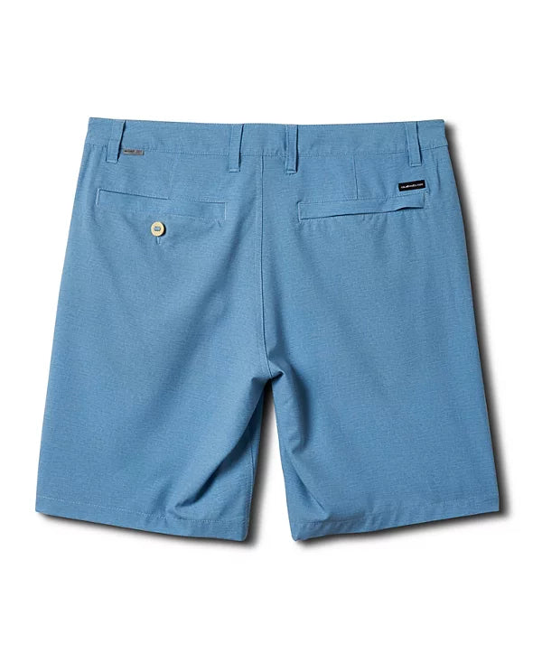 Quiksilver Men's Union Heather Amphibian 20 Hybrid Shorts  Heather Niagara Size 31